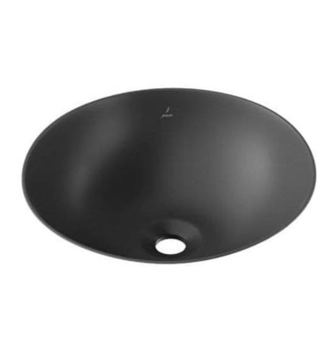 Chậu âm bàn đá Ấn Độ màu đen mờ Jaquar LAS-BLM-91707