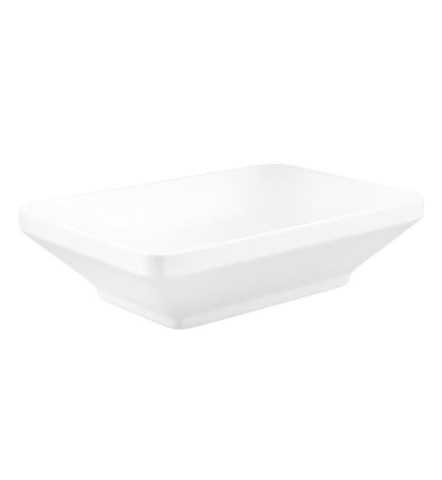 Chậu rửa dương bàn đá Ấn Độ màu trắng mờ Jaquar LAS-WHM-91905