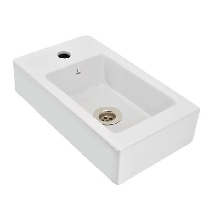 Chậu rửa dương bàn đá Ấn Độ màu trắng Jaquar JDS-WHT-25801