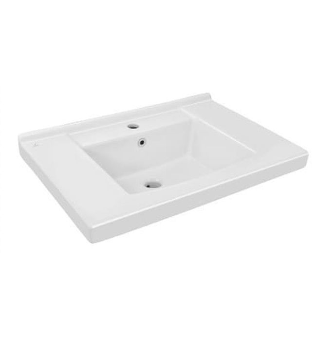 Chậu rửa treo tường màu trắng Ấn Độ Jaquar JDS-WHT-25803N