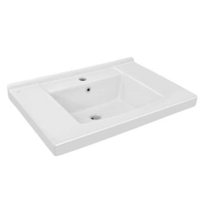 Chậu rửa treo tường màu trắng Ấn Độ Jaquar JDS-WHT-25803N