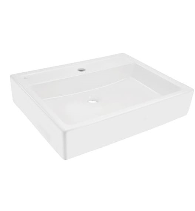 Chậu rửa dương bàn đá Ấn Độ màu trắng Jaquar JDS-WHT-25943