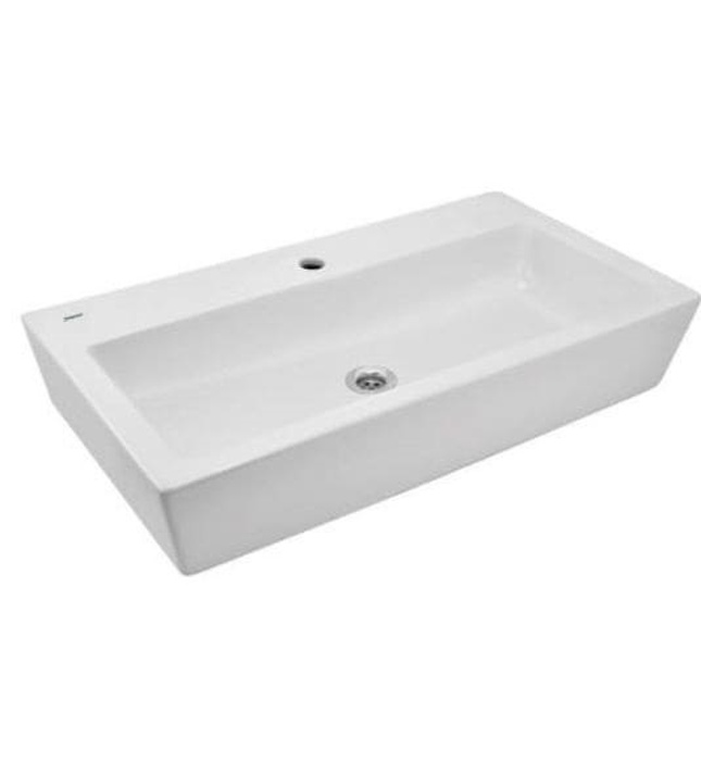 Chậu rửa dương bàn đá Ấn Độ màu trắng Jaquar KUS-WHT-35931N