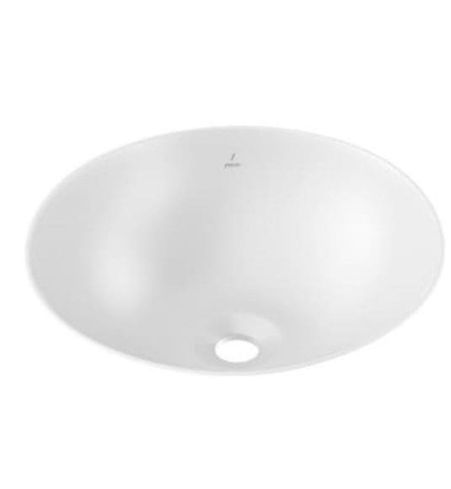 Chậu âm bàn đá Ấn Độ màu trắng mờ Jaquar LAS-WHM-91705