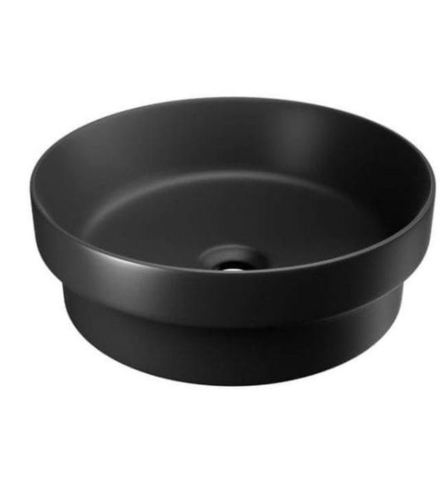Chậu rửa dương bàn đá Ấn Độ màu đen mờ Jaquar SLS-BLM-6905