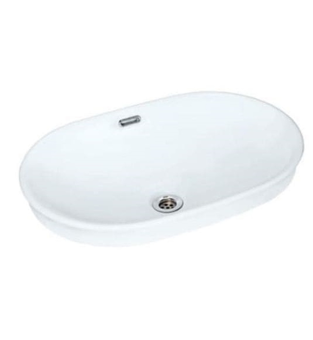 Chậu rửa dương bàn đá Ấn Độ màu trắng Jaquar SLS-WHT-6601