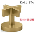 Tay gạt chuyển hướng gắn bồn màu đồng Kallista P24614-CR-2MB
