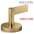 Tay gạt chuyển hướng gắn bồn màu đồng Kallista P24614-LV-2MB