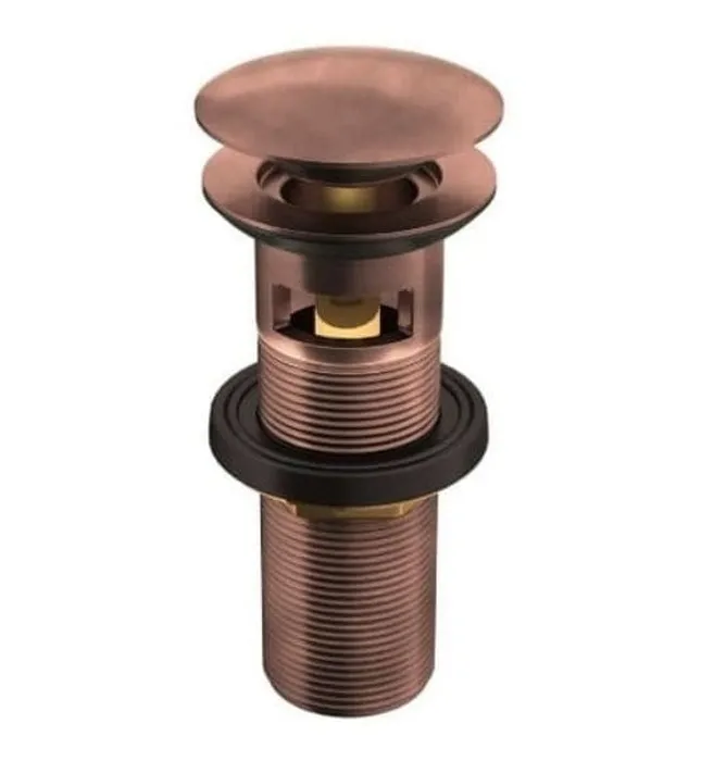 Đầu xả nhấn có tràn màu đồng đỏ Jaquar ALD-ACR-729L130
