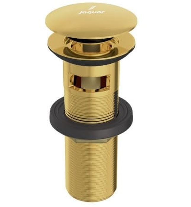 Đầu xả nhấn có tràn màu vàng sáng Jaquar ALD-GBP-729L130