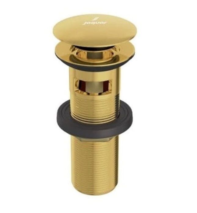 Đầu xả nhấn có tràn màu vàng sáng Jaquar ALD-GBP-729L130