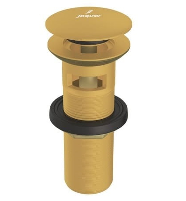 Đầu xả nhấn có tràn màu vàng mờ Jaquar ALD-GMP-729L130