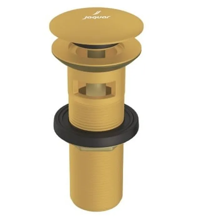 Đầu xả nhấn có tràn màu vàng mờ Jaquar ALD-GMP-729L130