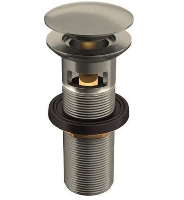 Đầu xả nhấn có tràn màu than chì Jaquar ALD-SSF-729L130