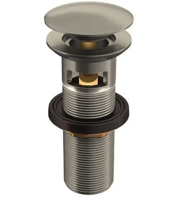 Đầu xả nhấn có tràn màu than chì Jaquar ALD-SSF-729L130