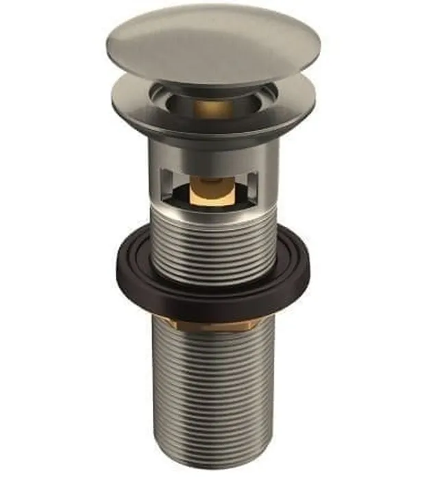 Đầu xả nhấn có tràn màu than chì Jaquar ALD-SSF-729L130
