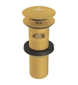 Đầu xả nhấn có tràn màu vàng mờ Jaquar ALD-GMP-729L130