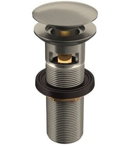 Đầu xả nhấn có tràn màu than chì Jaquar ALD-SSF-729L130