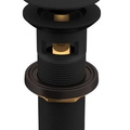 Đầu xả nhấn có tràn màu đen mờ Jaquar ALD-BLM-729L130