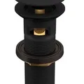 Đầu xả nhấn có tràn màu đen mờ Jaquar ALD-BLM-729L130