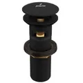 Đầu xả nhấn có tràn màu đen mờ Jaquar ALD-BLM-729L130