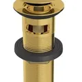 Đầu xả nhấn có tràn màu vàng sáng Jaquar ALD-GBP-729L130