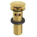 Đầu xả nhấn có tràn màu vàng sáng Jaquar ALD-GBP-729L130
