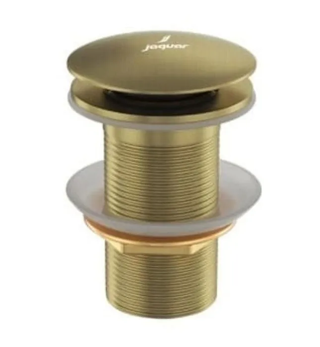 Đầu xả nhấn có tràn màu đồng cổ Ấn Độ Jaquar ALD-ABR-727