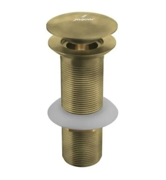 Đầu xả nhấn có tràn màu đồng cổ Ấn Độ Jaquar ALD-ABR-727L130