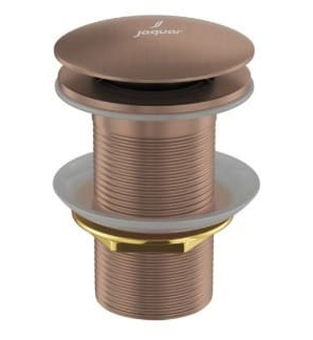 Đầu xả nhấn có tràn màu đồng đỏ Ấn Độ Jaquar ALD-ACR-727