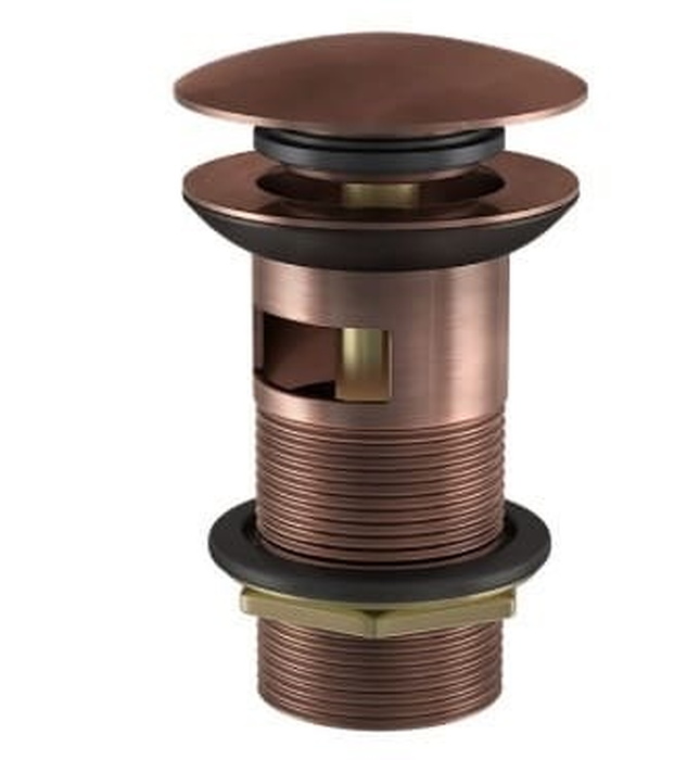 Đầu xả nhấn có tràn màu đồng đỏ Jaquar ALD-ACR-729