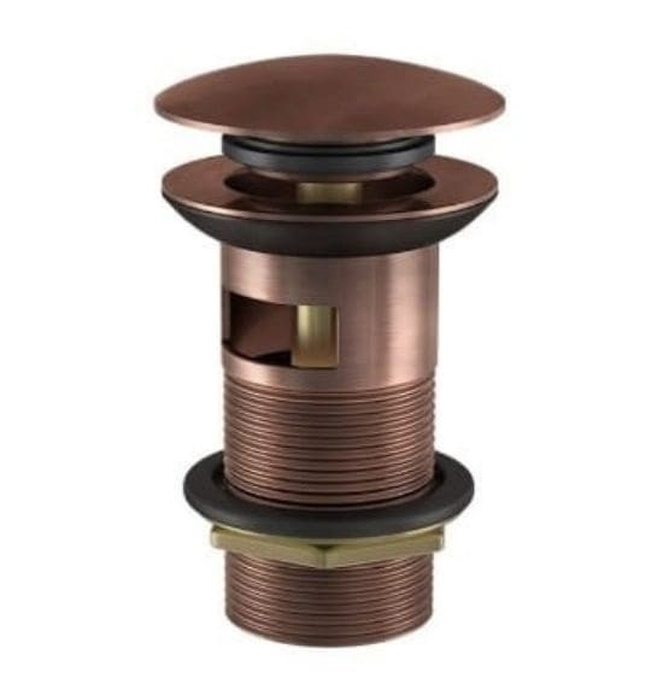 Đầu xả nhấn có tràn màu đồng đỏ Jaquar ALD-ACR-729