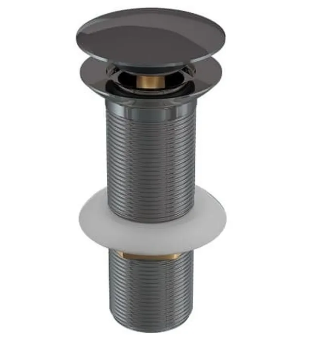 Đầu xả nhấn có tràn màu đen chrome Ấn Độ Jaquar ALD-BCH-727L130