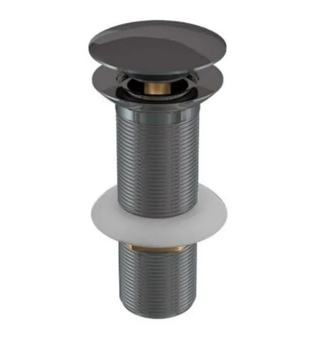 Đầu xả nhấn có tràn màu đen chrome Ấn Độ Jaquar ALD-BCH-727L130