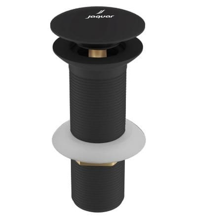 Đầu xả nhấn có tràn màu đen mờ Ấn Độ Jaquar ALD-BLM-727L130