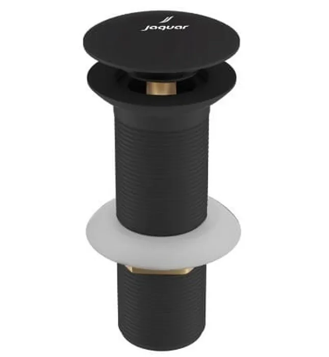 Đầu xả nhấn có tràn màu đen mờ Ấn Độ Jaquar ALD-BLM-727L130