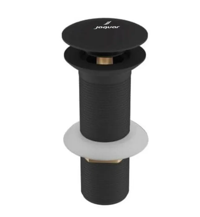 Đầu xả nhấn có tràn màu đen mờ Ấn Độ Jaquar ALD-BLM-727L130