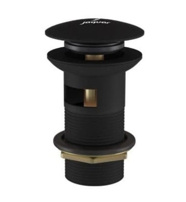 Đầu xả nhấn có tràn màu đen mờ Jaquar ALD-BLM-729