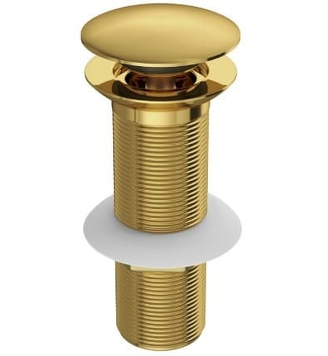 Đầu xả nhấn có tràn màu vàng sáng Ấn Độ Jaquar ALD-GBP-727L130