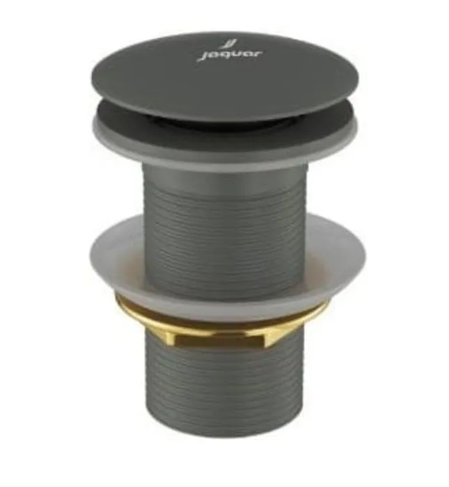 Đầu xả nhấn có tràn màu than chì Ấn Độ Jaquar ALD-GRF-727
