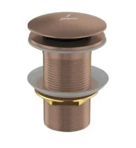 Đầu xả nhấn có tràn màu đồng đỏ Ấn Độ Jaquar ALD-ACR-727