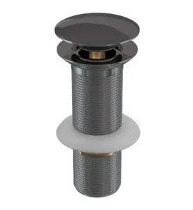 Đầu xả nhấn có tràn màu đen chrome Ấn Độ Jaquar ALD-BCH-727L130