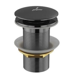 Đầu xả nhấn có tràn màu đen mờ Ấn Độ Jaquar ALD-BLM-727