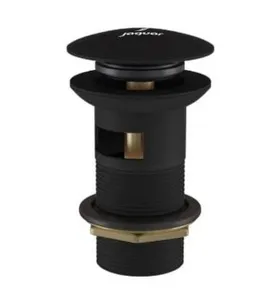 Đầu xả nhấn có tràn màu đen mờ Jaquar ALD-BLM-729