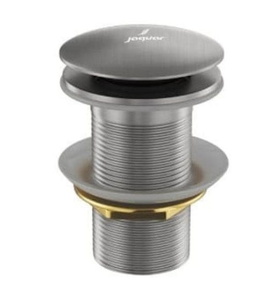 Đầu xả nhấn có tràn thép không gỉ Ấn Độ Jaquar ALD-SSF-727