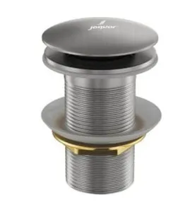 Đầu xả nhấn có tràn thép không gỉ Ấn Độ Jaquar ALD-SSF-727