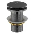 Đầu xả nhấn có tràn màu đen chrome Ấn Độ Jaquar ALD-BCH-727