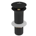 Đầu xả nhấn có tràn màu đen mờ Ấn Độ Jaquar ALD-BLM-727L130
