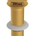 Đầu xả nhấn có tràn màu vàng mờ Ấn Độ Jaquar ALD-GMP-727L130