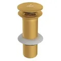 Đầu xả nhấn có tràn màu vàng mờ Ấn Độ Jaquar ALD-GMP-727L130